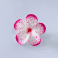 New Design Handmade Foam Plumeria Hair Pick